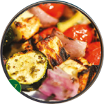 Halloumi & Veg Kebab